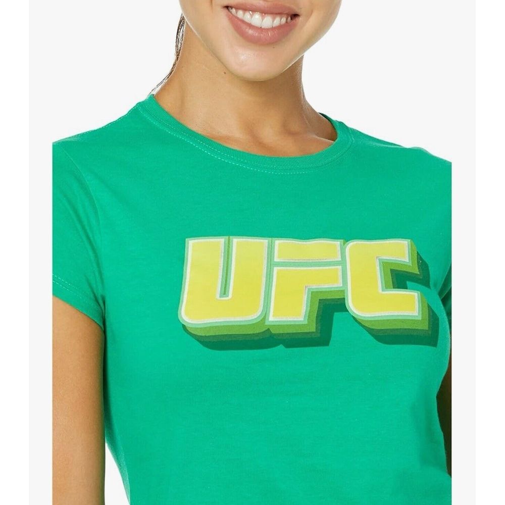 UFC Women's Lemon Lime Tee 2021 (Size: XL) - Picture 3 of 3
